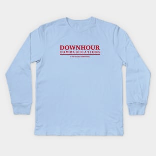 Downhour Communications | A Way To Talk Differently Kids Long Sleeve T-Shirt